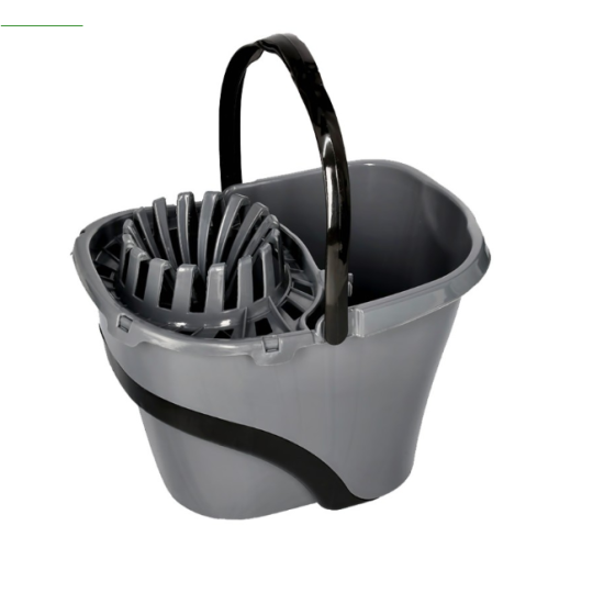 VIOSARP ΚΟΥΒΑΣ ΣΦΟΥΓΓΑΡΙΣΜΑΤΟΣ 17L ΜΕ ΣΤΙΦΤΗ ΚΑΙ ΡΟΔΕΣ LUX